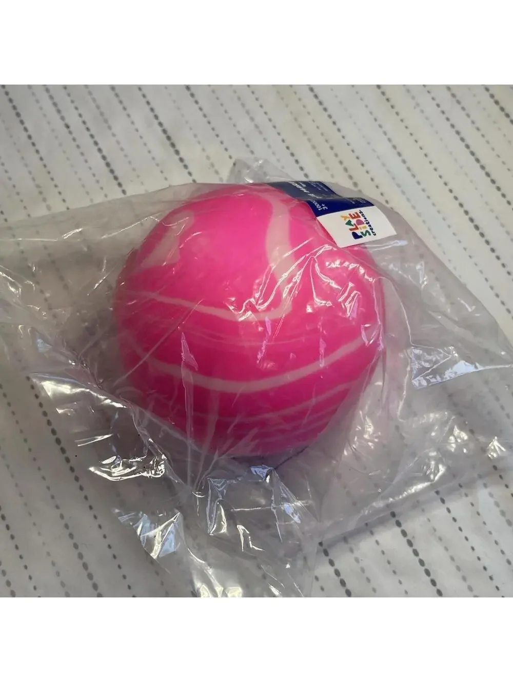 Pink Marble Squishy Ball Smusher
